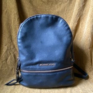Black MK Pebbled Backpack*READ DESCRIPTION*